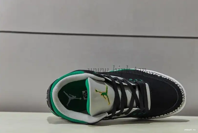 Materials Retail Retro Ready Green Ship Pine GOD PK Jordan 3 to 0603